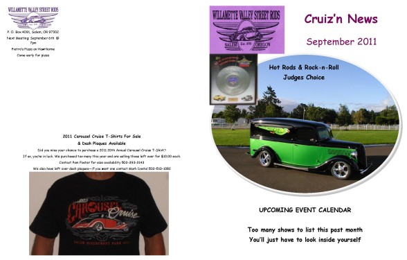 Cruz-N-News September 2011