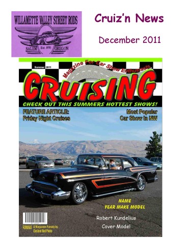 Cruz-N-News December 2011