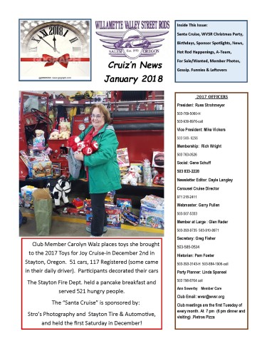 Cruz-N-News January 2018